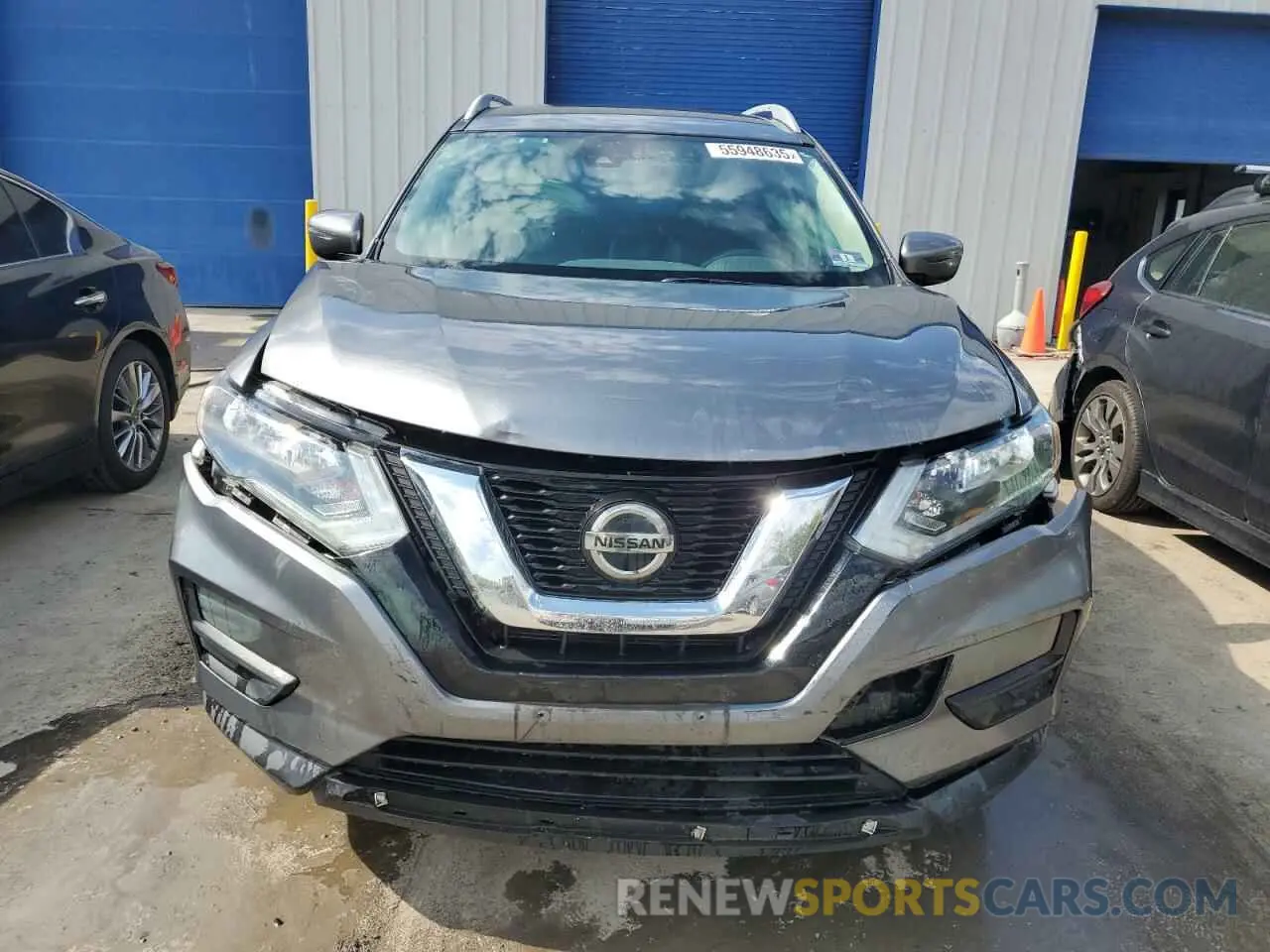 5 Photograph of a damaged car 5N1AT2MVXKC732775 NISSAN ROGUE 2019