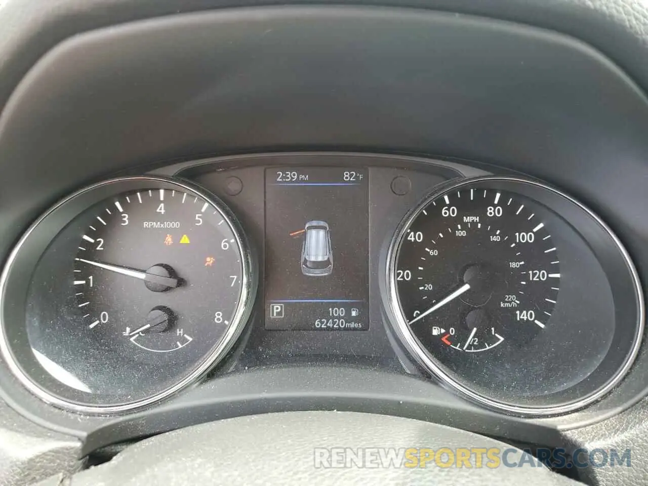 9 Photograph of a damaged car 5N1AT2MVXKC732775 NISSAN ROGUE 2019
