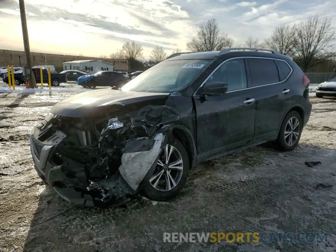 1 Photograph of a damaged car 5N1AT2MVXKC768448 NISSAN ROGUE 2019