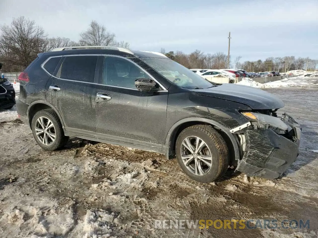 4 Photograph of a damaged car 5N1AT2MVXKC768448 NISSAN ROGUE 2019