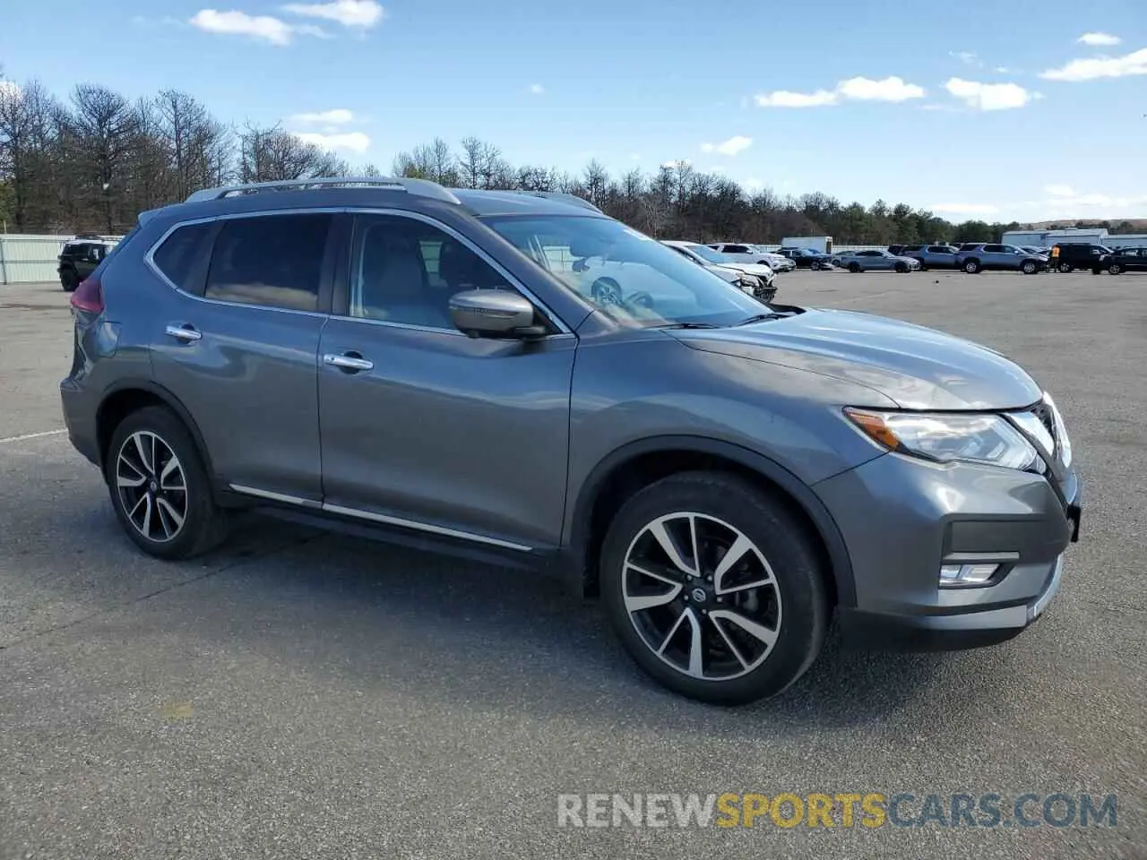 4 Photograph of a damaged car 5N1AT2MVXKC770569 NISSAN ROGUE 2019