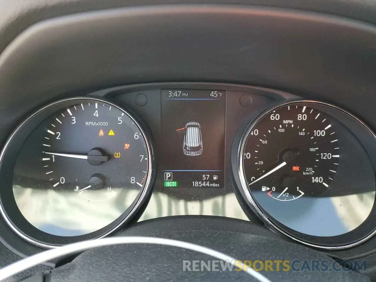 9 Photograph of a damaged car 5N1AT2MVXKC770569 NISSAN ROGUE 2019