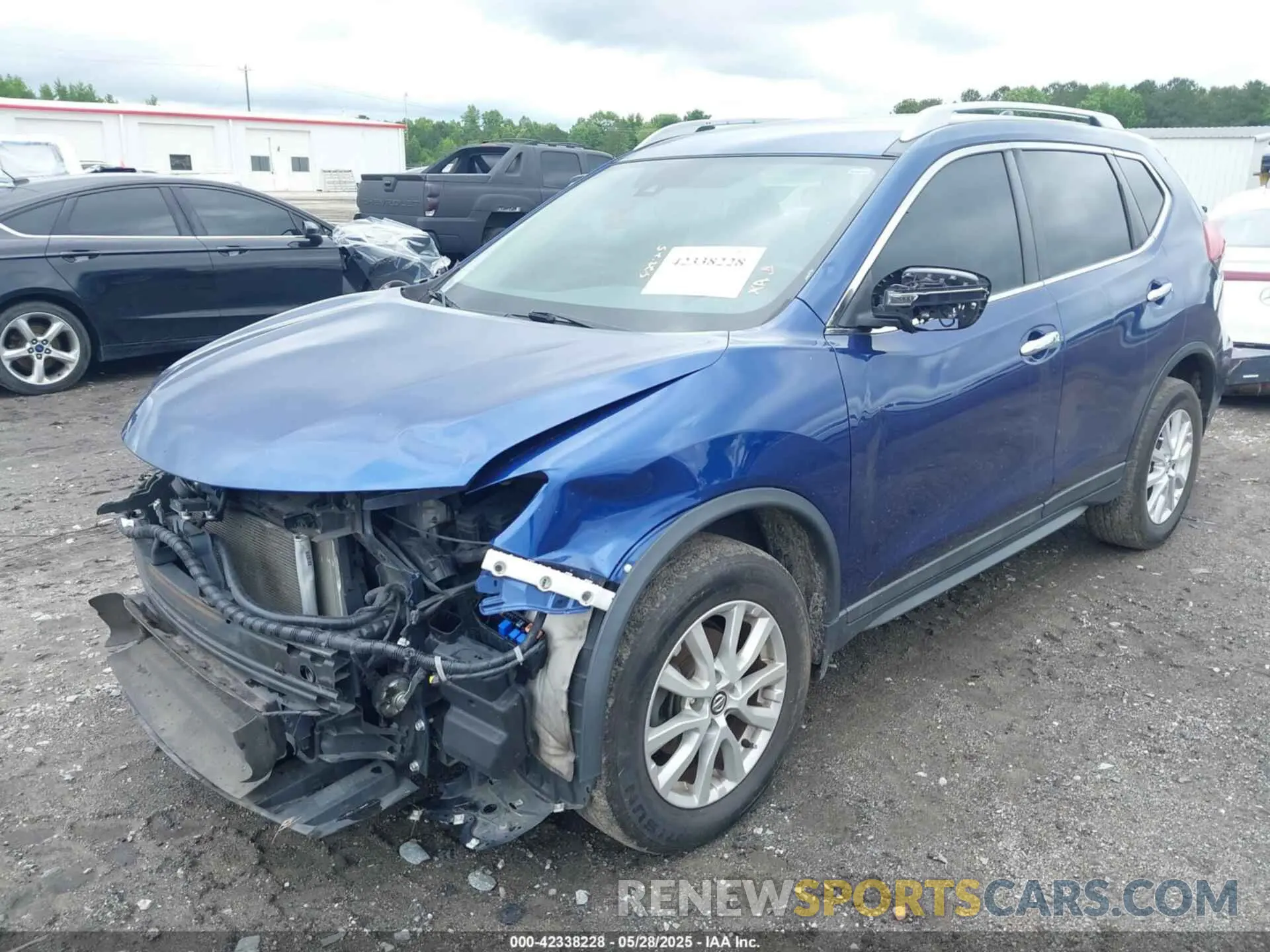 2 Photograph of a damaged car 5N1AT2MVXKC771916 NISSAN ROGUE 2019