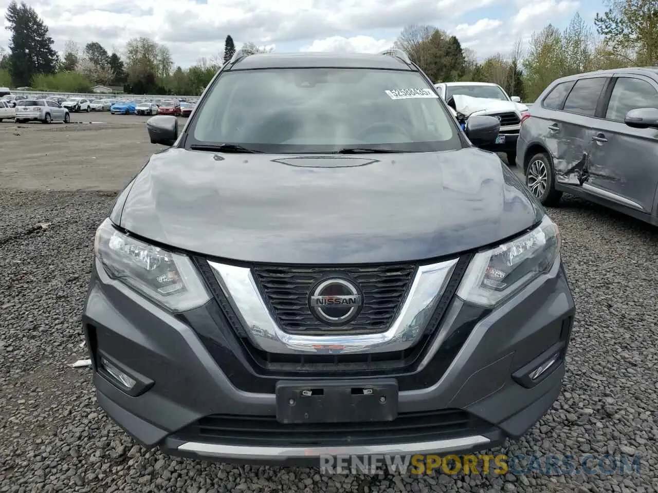 5 Photograph of a damaged car 5N1AT2MVXKC772032 NISSAN ROGUE 2019