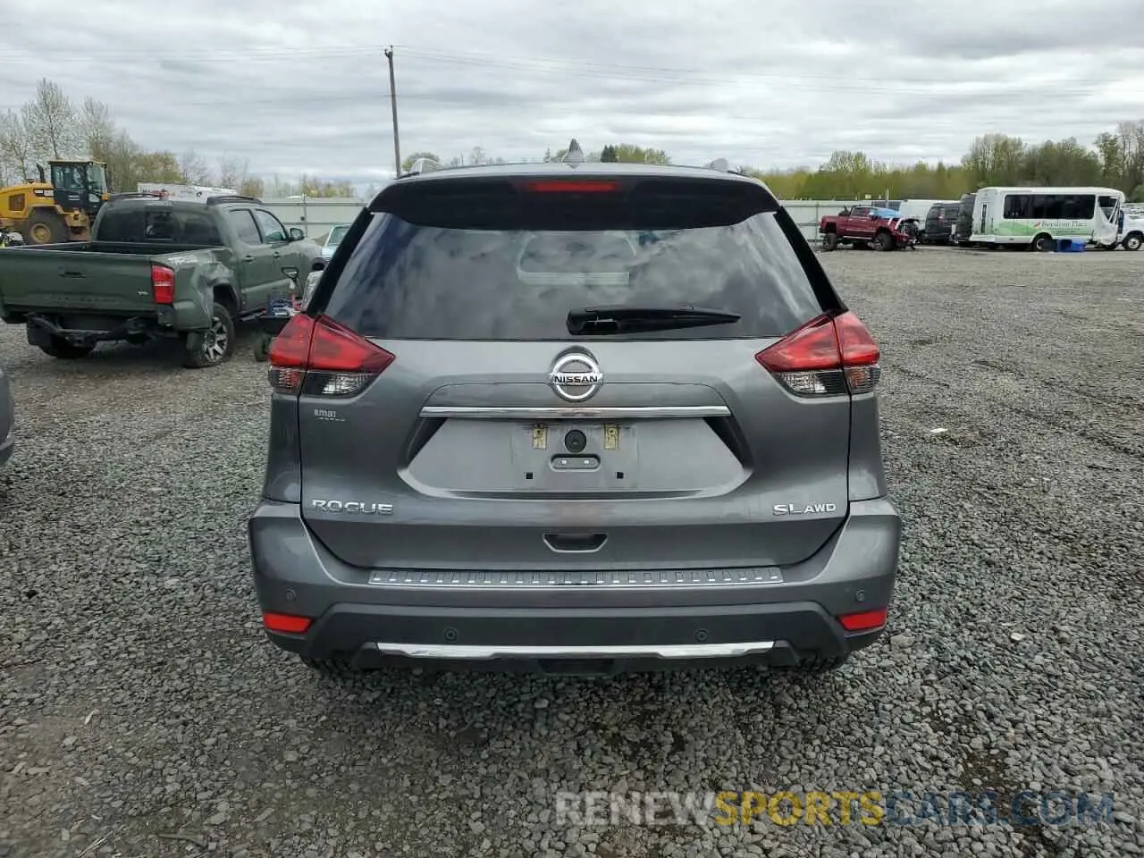 6 Photograph of a damaged car 5N1AT2MVXKC772032 NISSAN ROGUE 2019