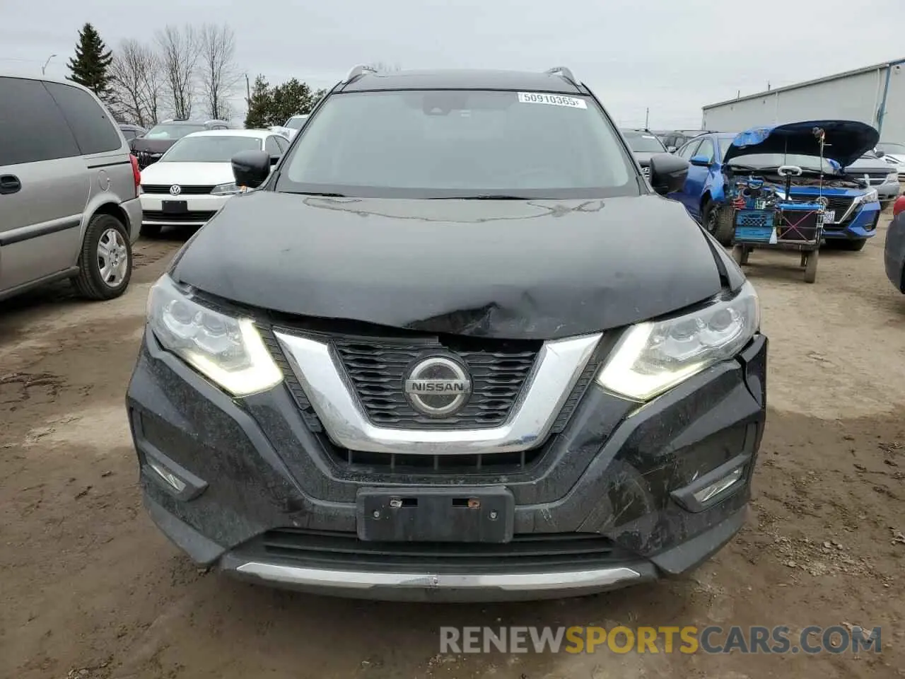 5 Photograph of a damaged car 5N1AT2MVXKC779773 NISSAN ROGUE 2019