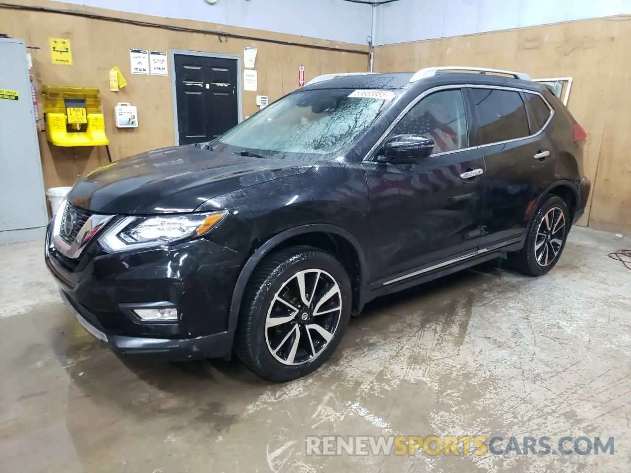 1 Photograph of a damaged car 5N1AT2MVXKC785962 NISSAN ROGUE 2019