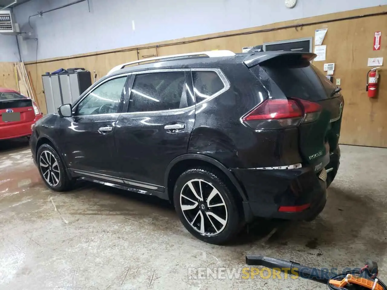 2 Photograph of a damaged car 5N1AT2MVXKC785962 NISSAN ROGUE 2019