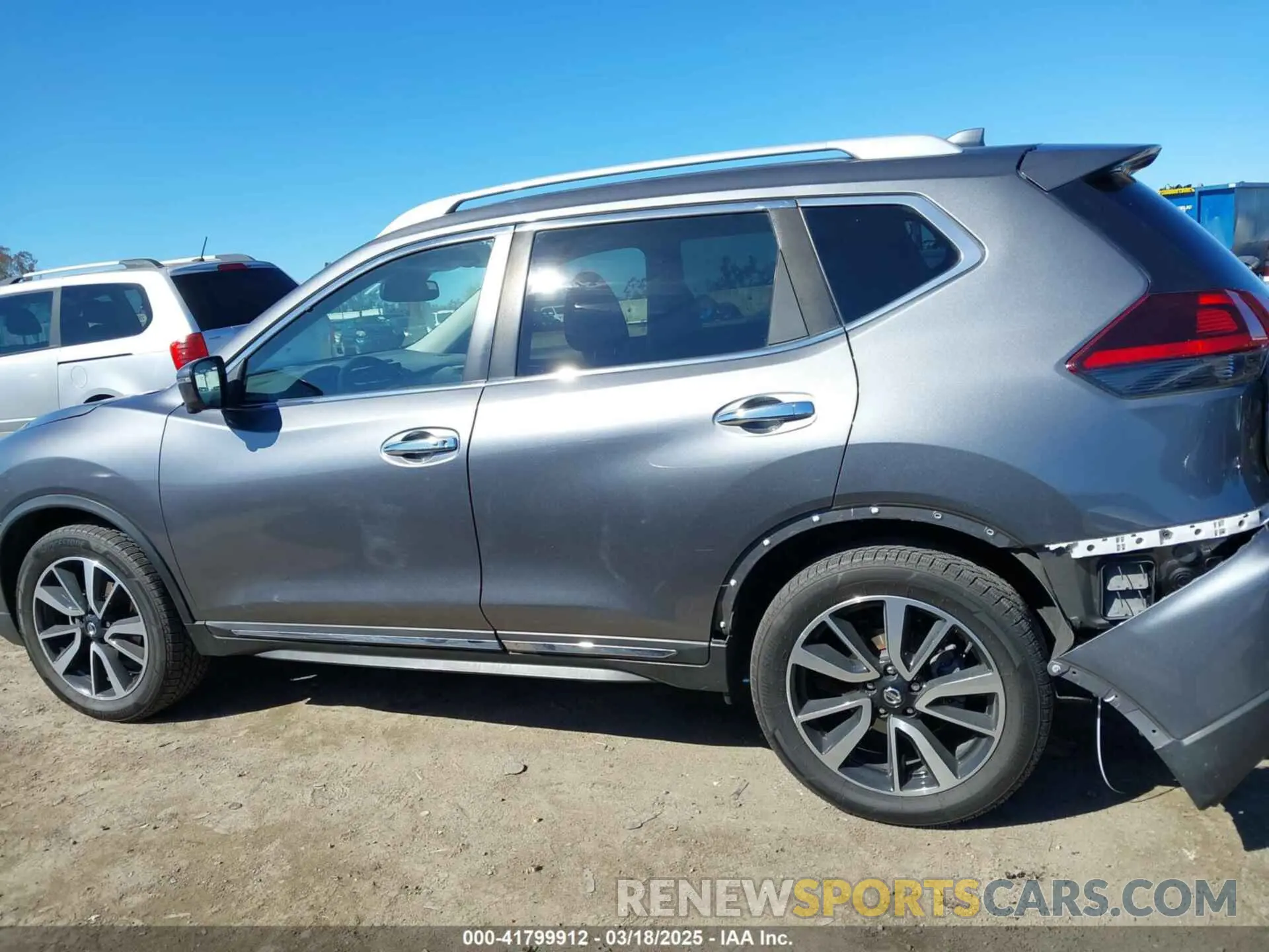 14 Photograph of a damaged car 5N1AT2MVXKC793110 NISSAN ROGUE 2019