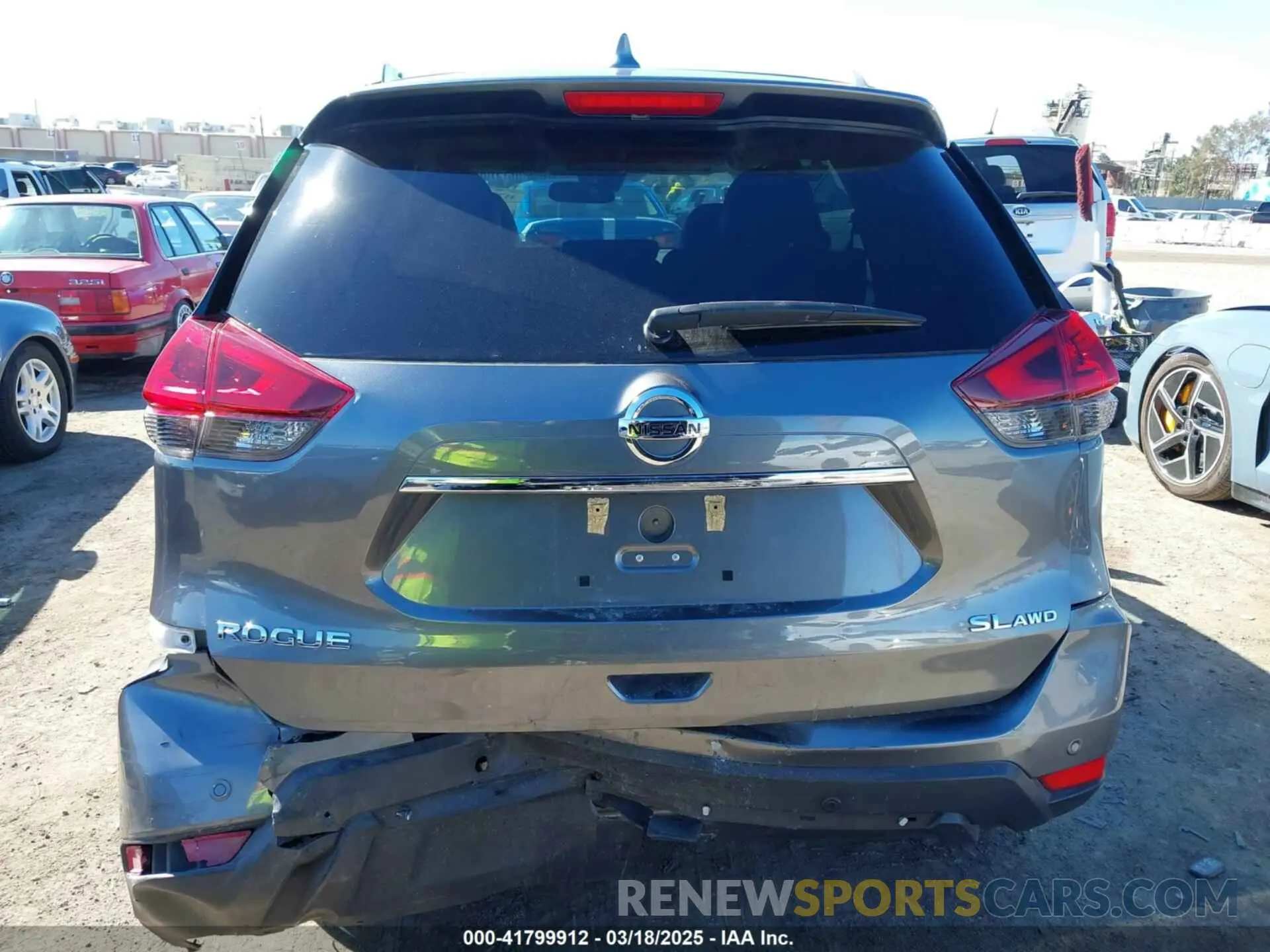 16 Photograph of a damaged car 5N1AT2MVXKC793110 NISSAN ROGUE 2019