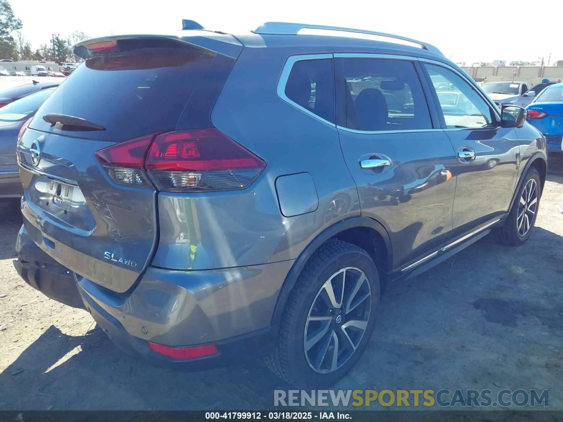 4 Photograph of a damaged car 5N1AT2MVXKC793110 NISSAN ROGUE 2019