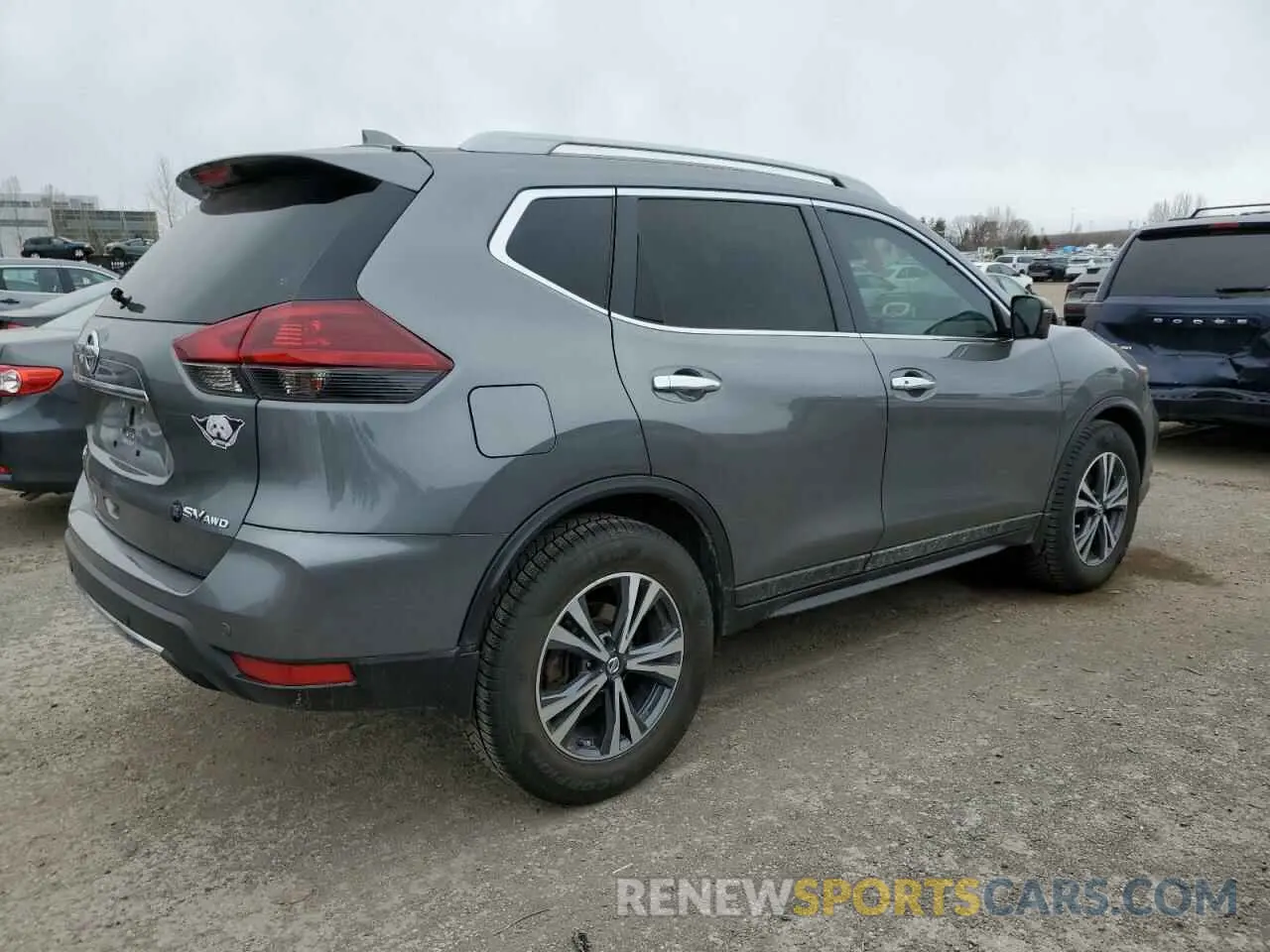 3 Photograph of a damaged car 5N1AT2MVXKC793267 NISSAN ROGUE 2019