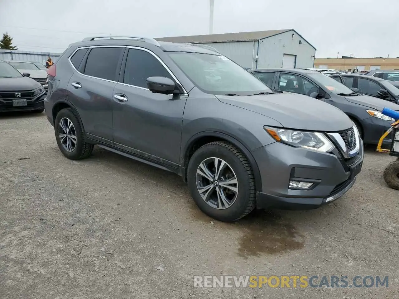 4 Photograph of a damaged car 5N1AT2MVXKC793267 NISSAN ROGUE 2019