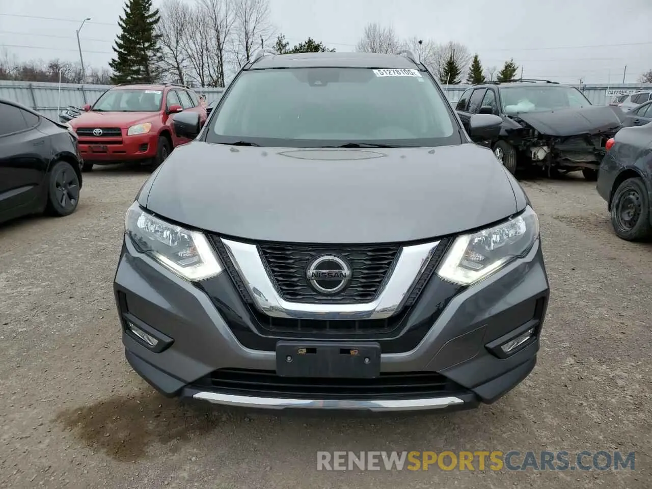 5 Photograph of a damaged car 5N1AT2MVXKC793267 NISSAN ROGUE 2019