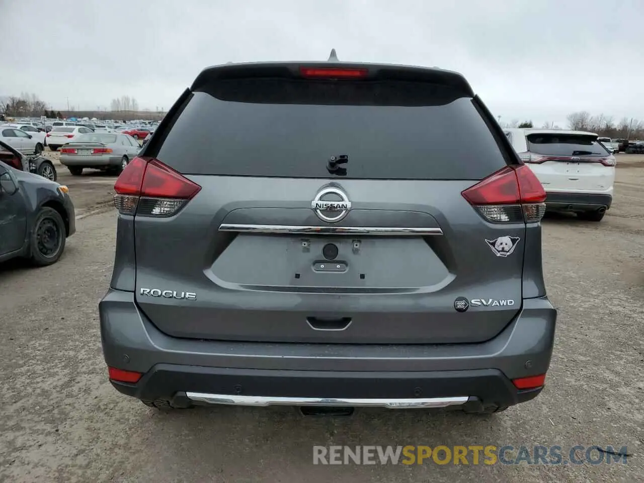 6 Photograph of a damaged car 5N1AT2MVXKC793267 NISSAN ROGUE 2019