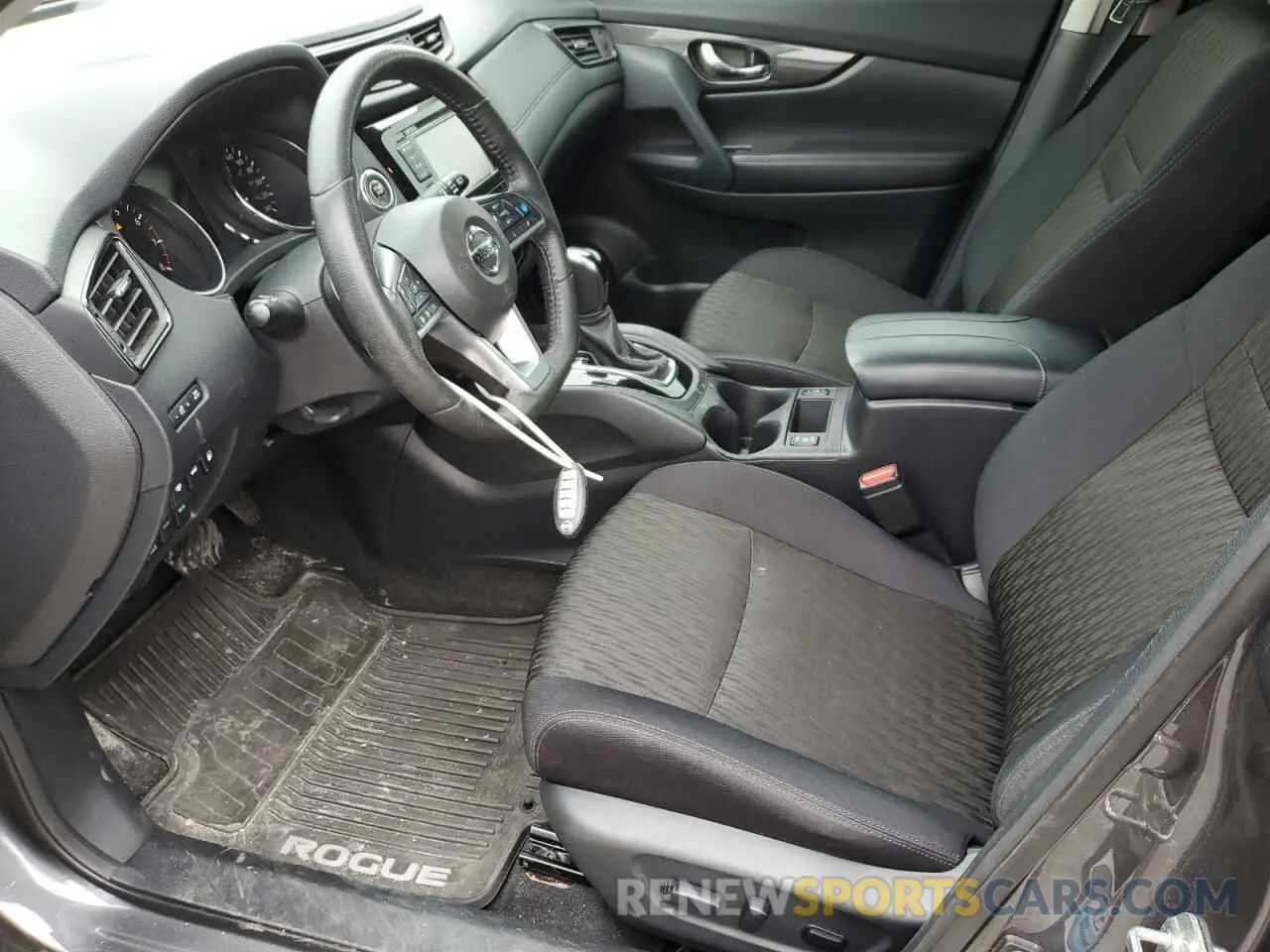 7 Photograph of a damaged car 5N1AT2MVXKC793267 NISSAN ROGUE 2019
