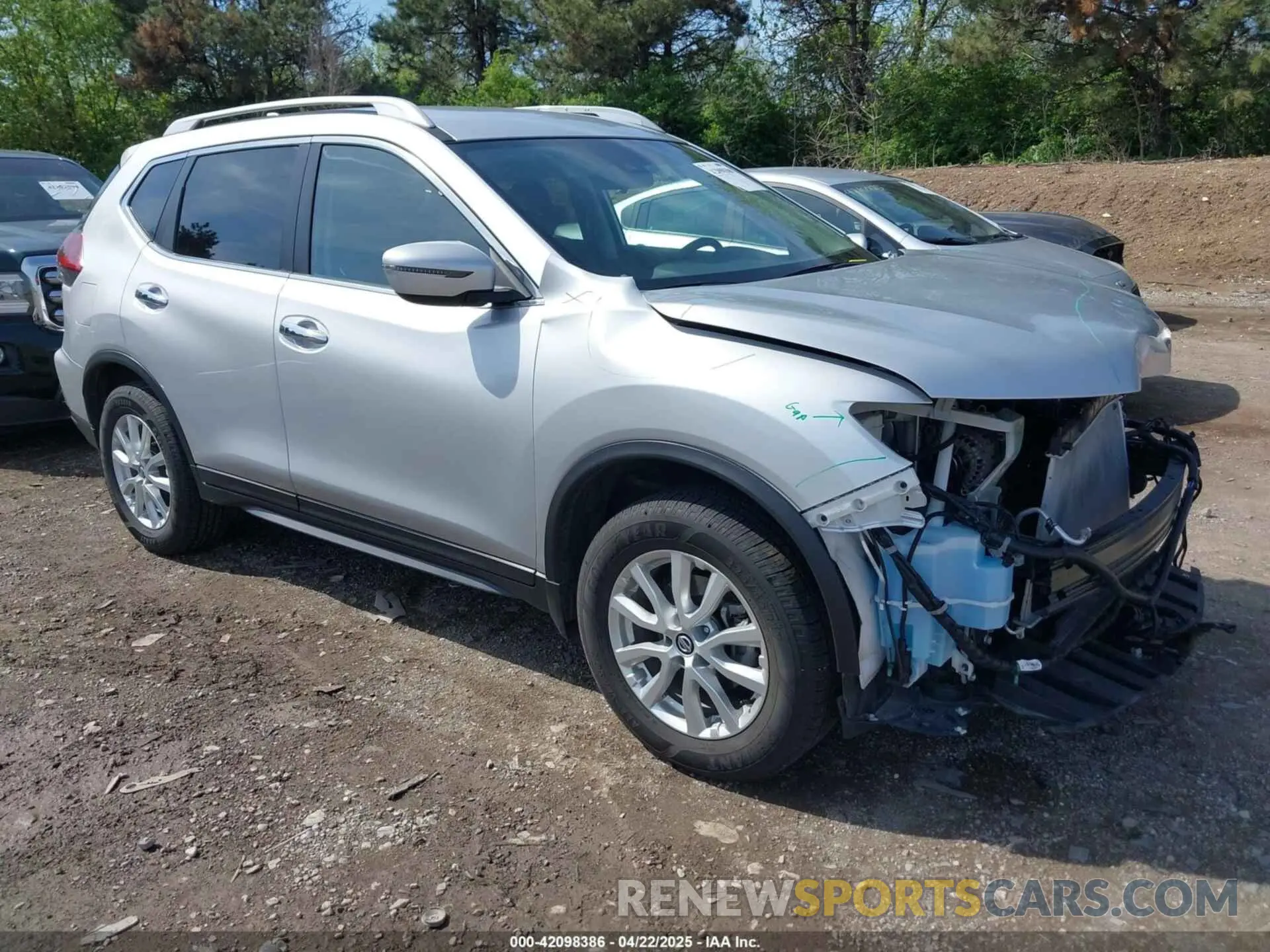 1 Photograph of a damaged car 5N1AT2MVXKC799022 NISSAN ROGUE 2019
