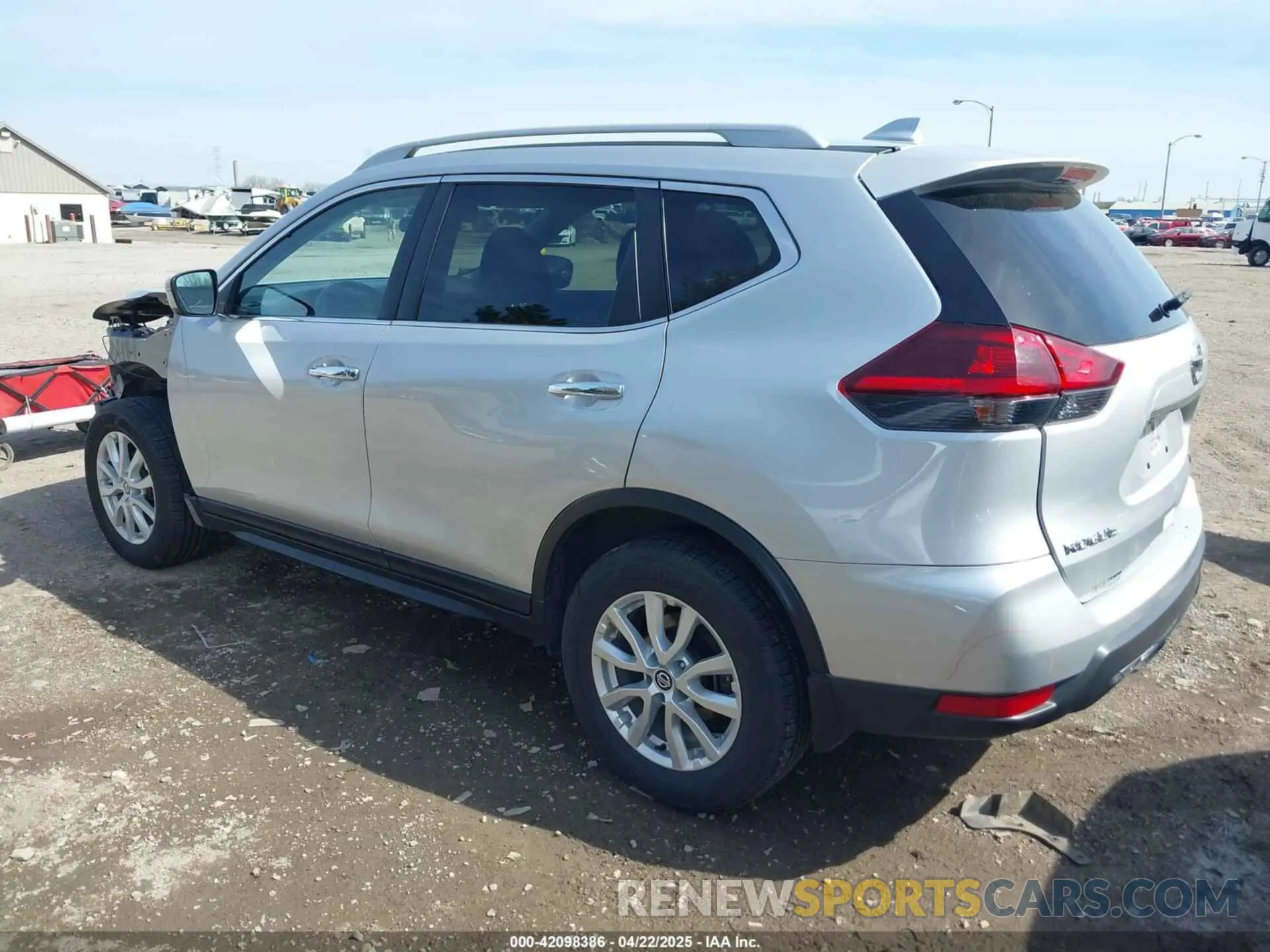 3 Photograph of a damaged car 5N1AT2MVXKC799022 NISSAN ROGUE 2019
