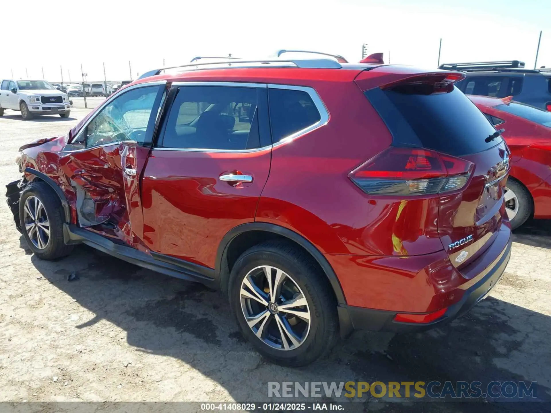 3 Photograph of a damaged car 5N1AT2MVXKC801738 NISSAN ROGUE 2019