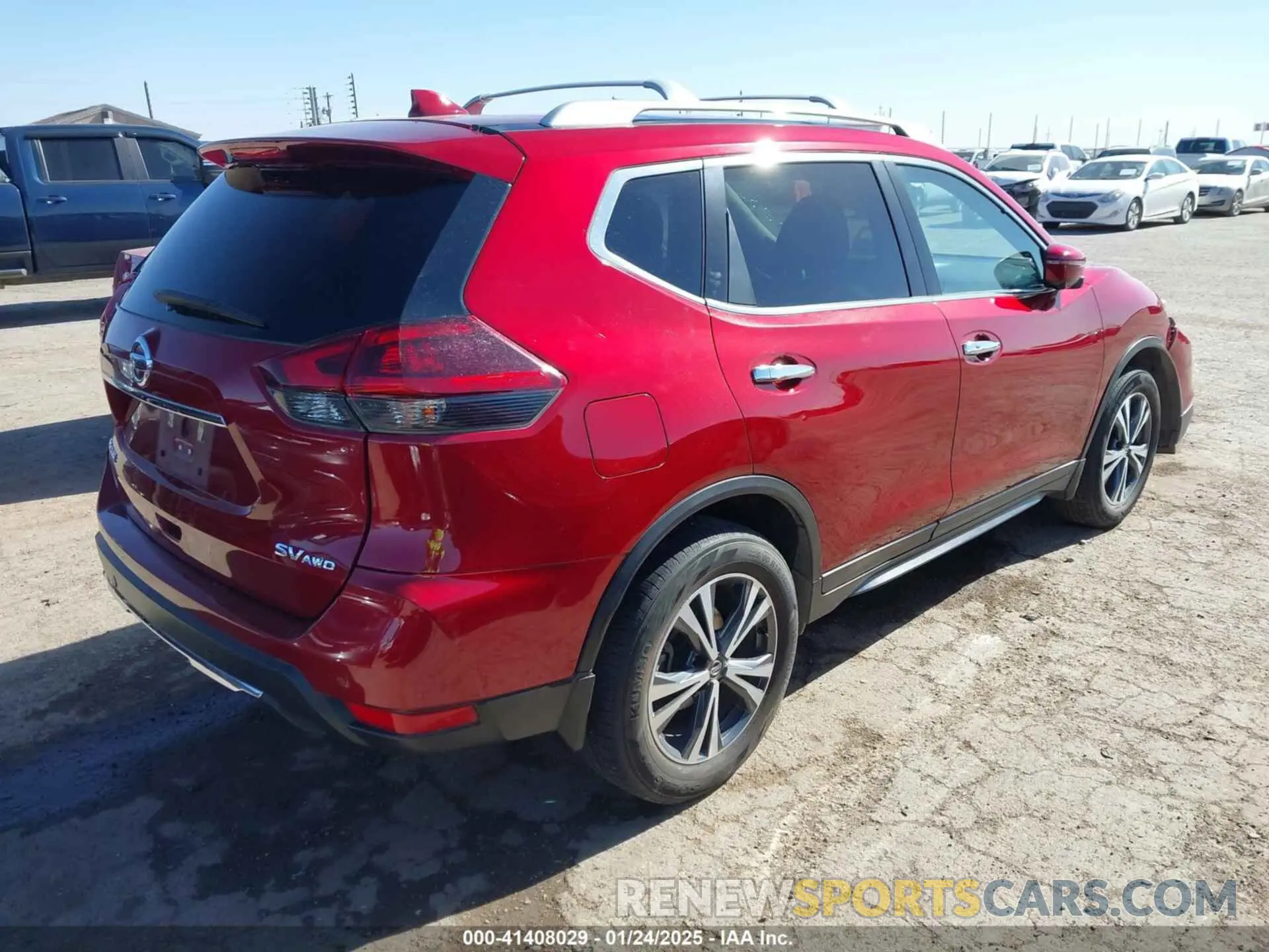 4 Photograph of a damaged car 5N1AT2MVXKC801738 NISSAN ROGUE 2019