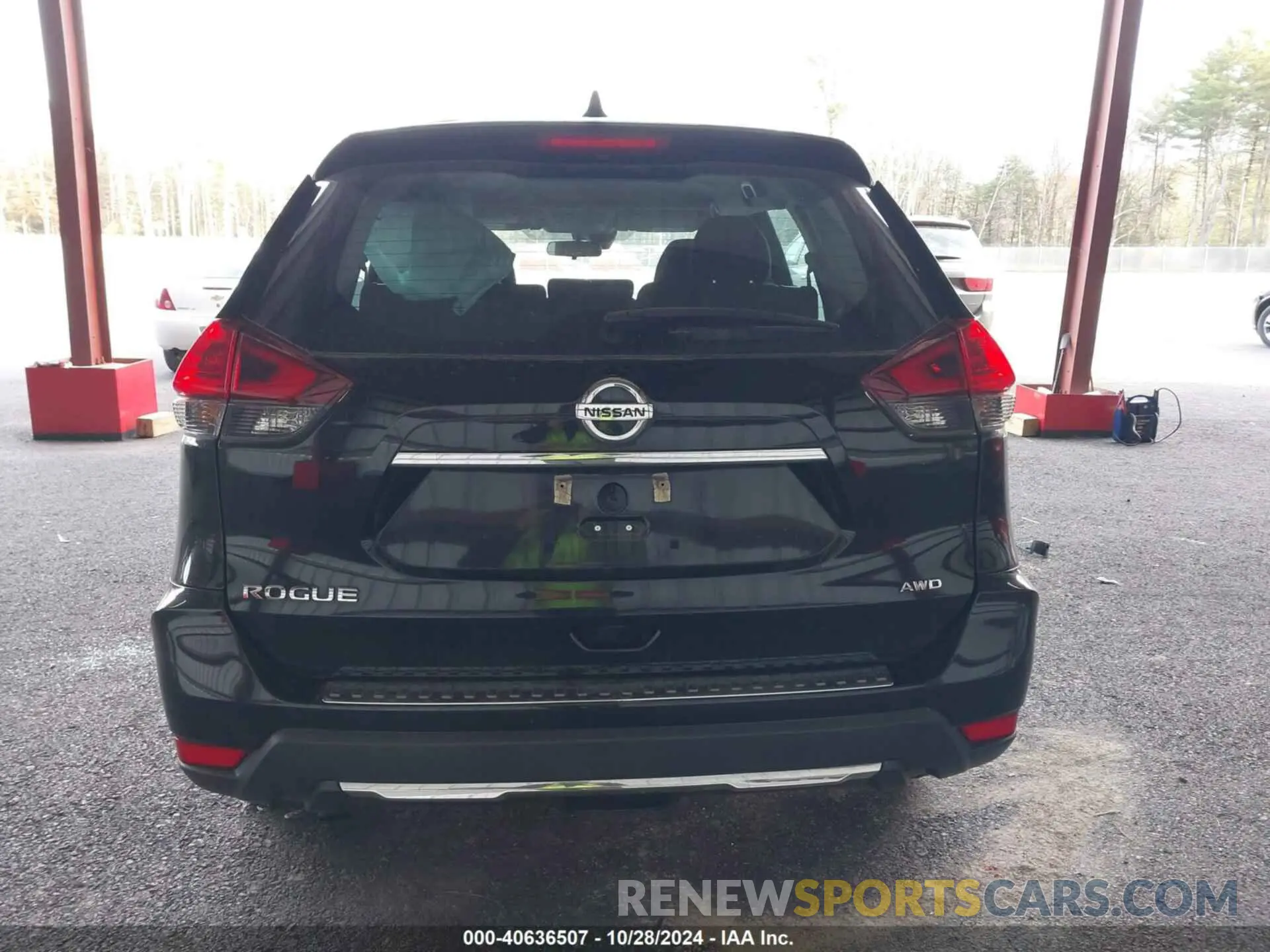 15 Photograph of a damaged car 5N1AT2MVXKC803764 NISSAN ROGUE 2019