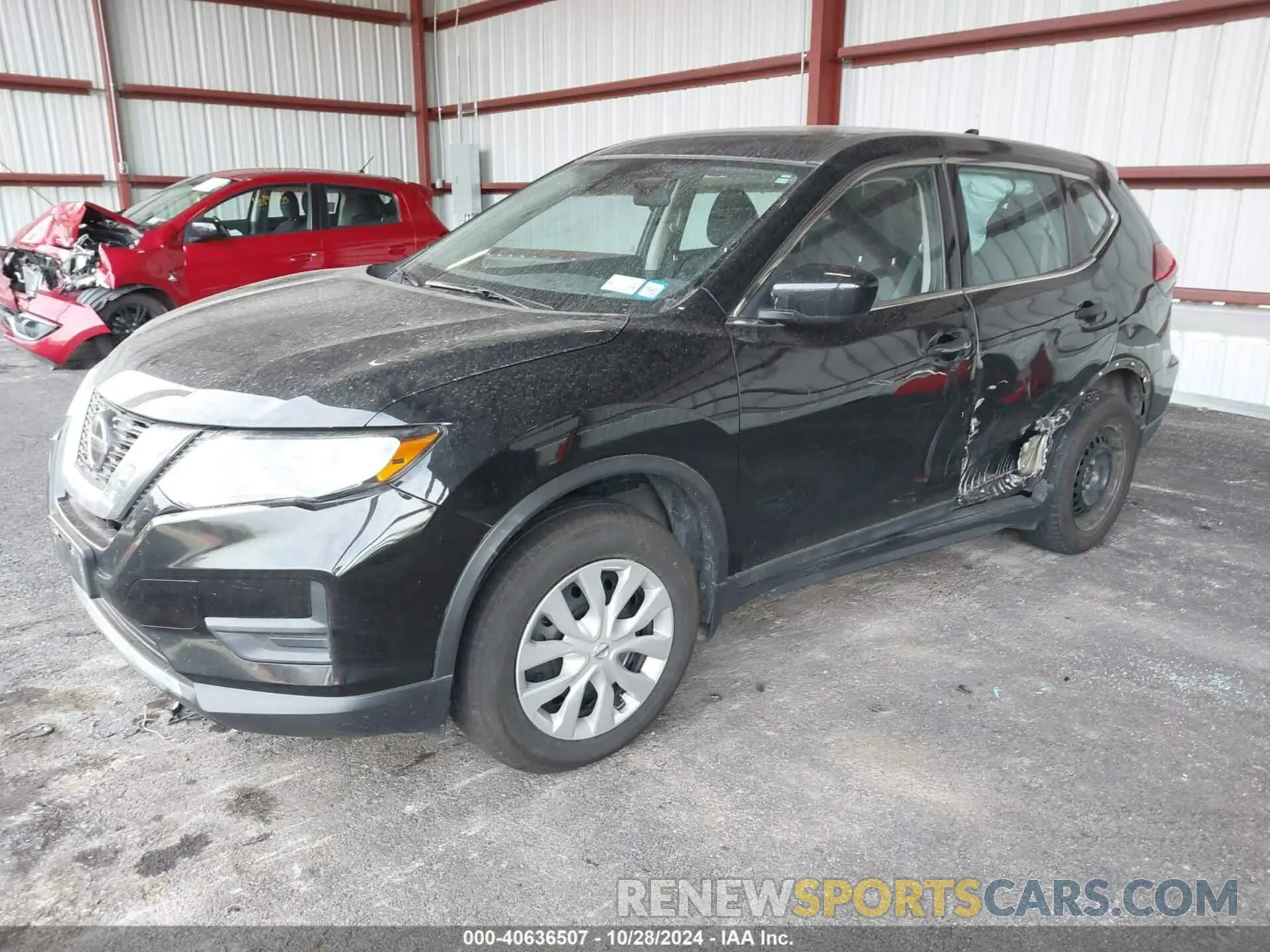 2 Photograph of a damaged car 5N1AT2MVXKC803764 NISSAN ROGUE 2019