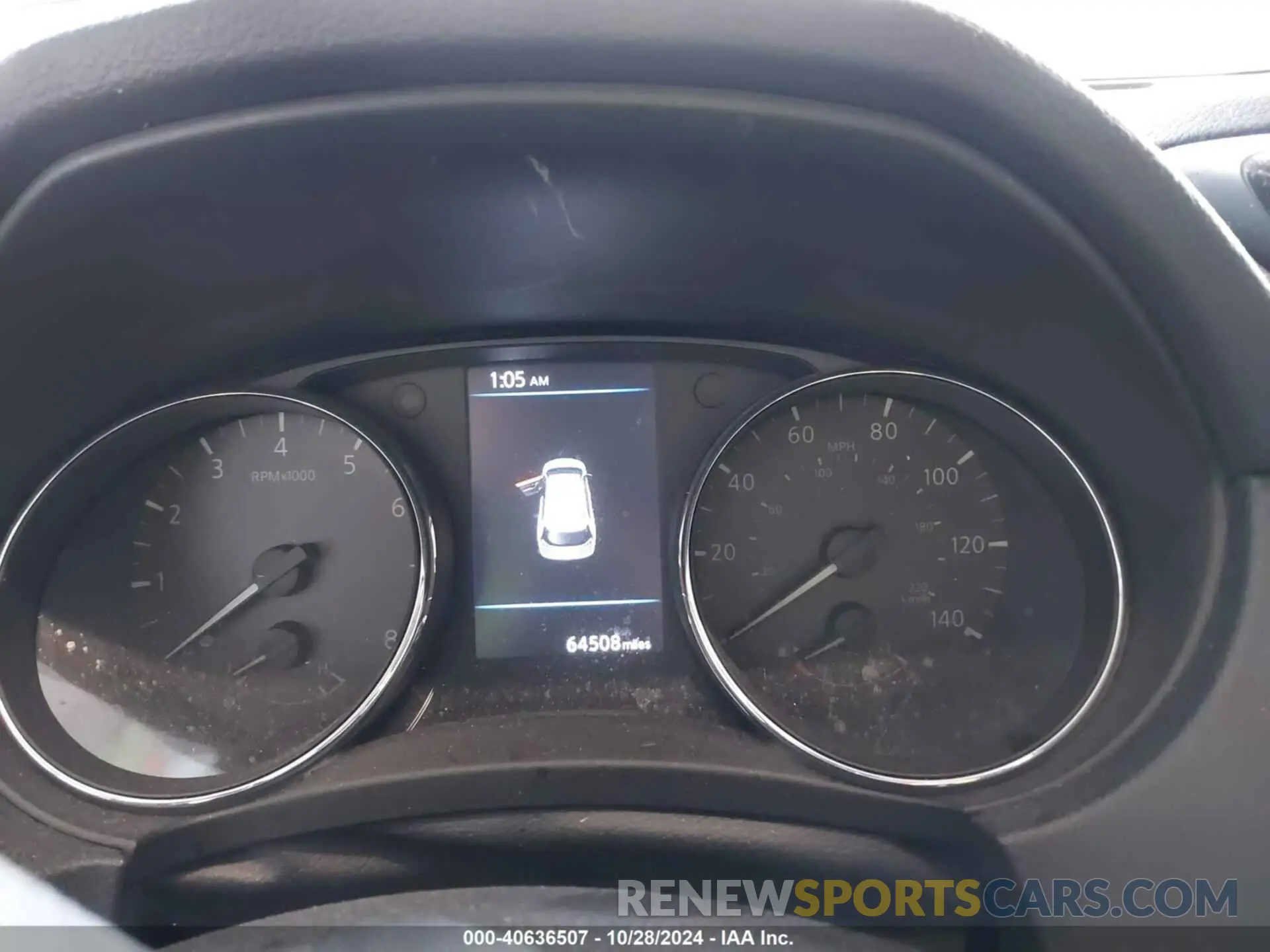 7 Photograph of a damaged car 5N1AT2MVXKC803764 NISSAN ROGUE 2019