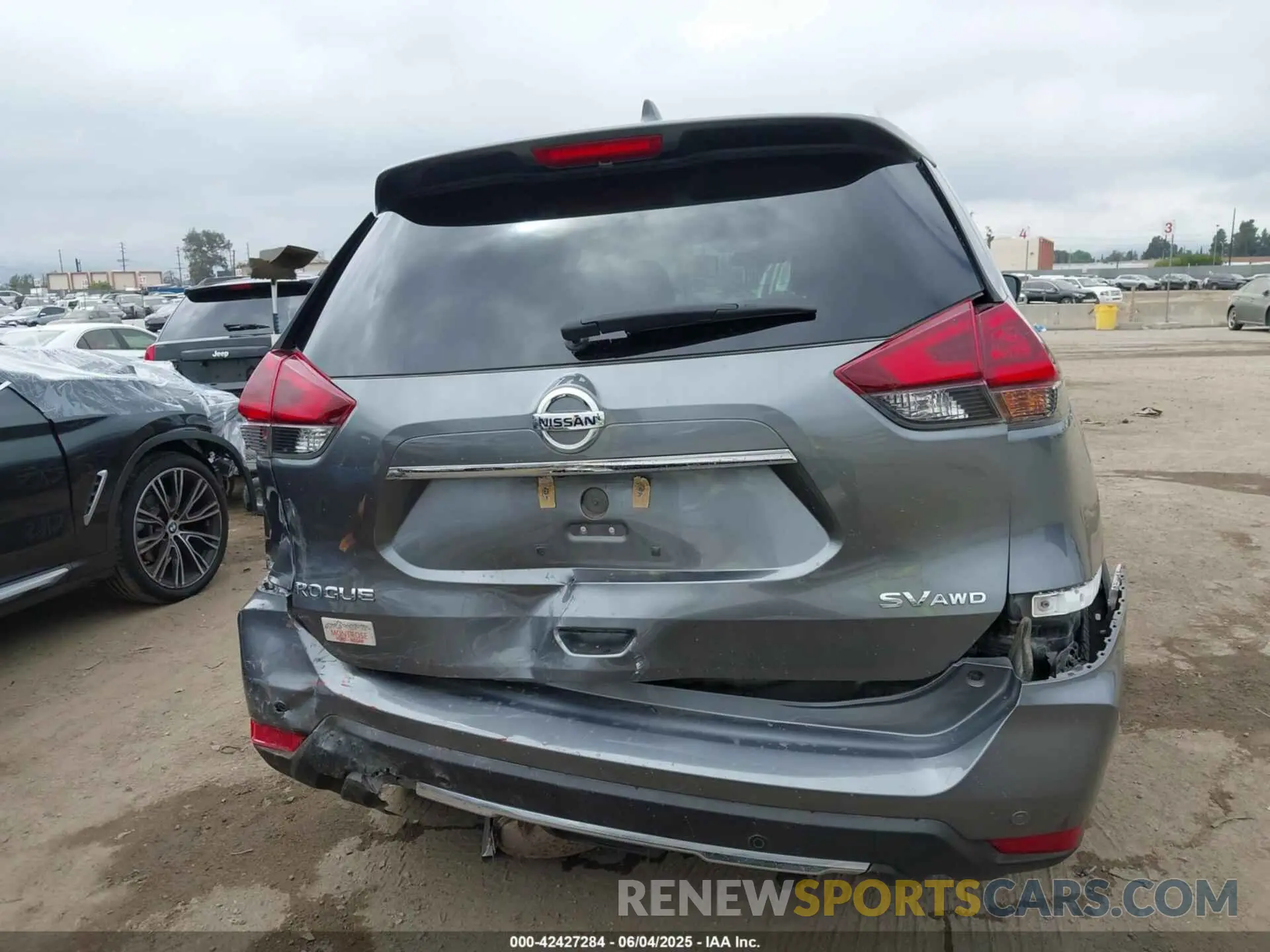 16 Photograph of a damaged car 5N1AT2MVXKC815056 NISSAN ROGUE 2019