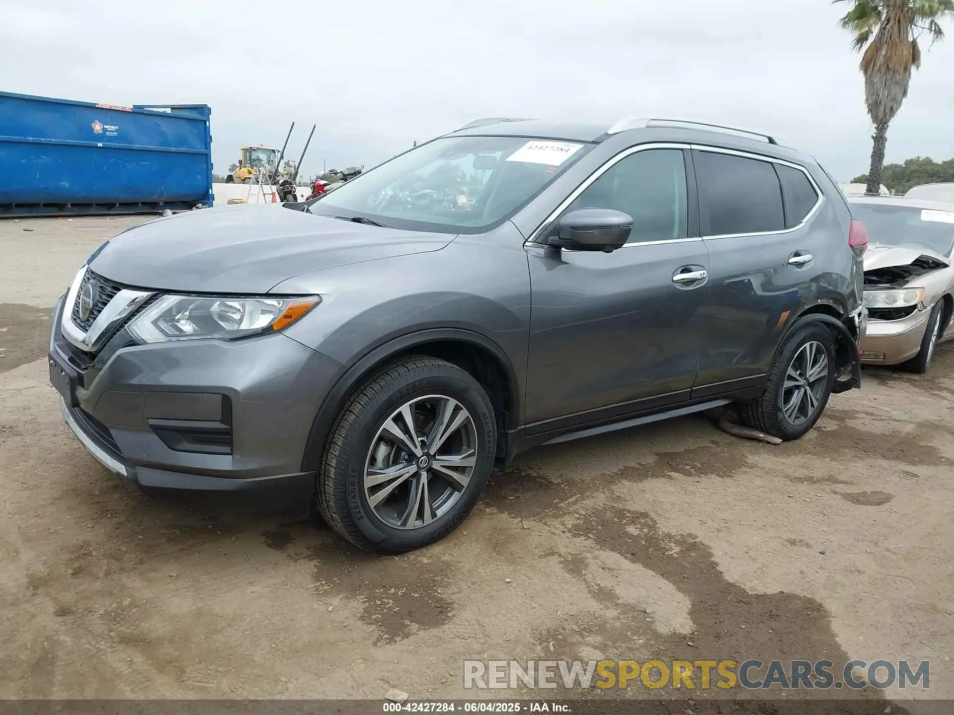 2 Photograph of a damaged car 5N1AT2MVXKC815056 NISSAN ROGUE 2019