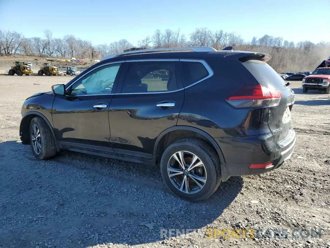 2 Photograph of a damaged car 5N1AT2MVXKC816742 NISSAN ROGUE 2019
