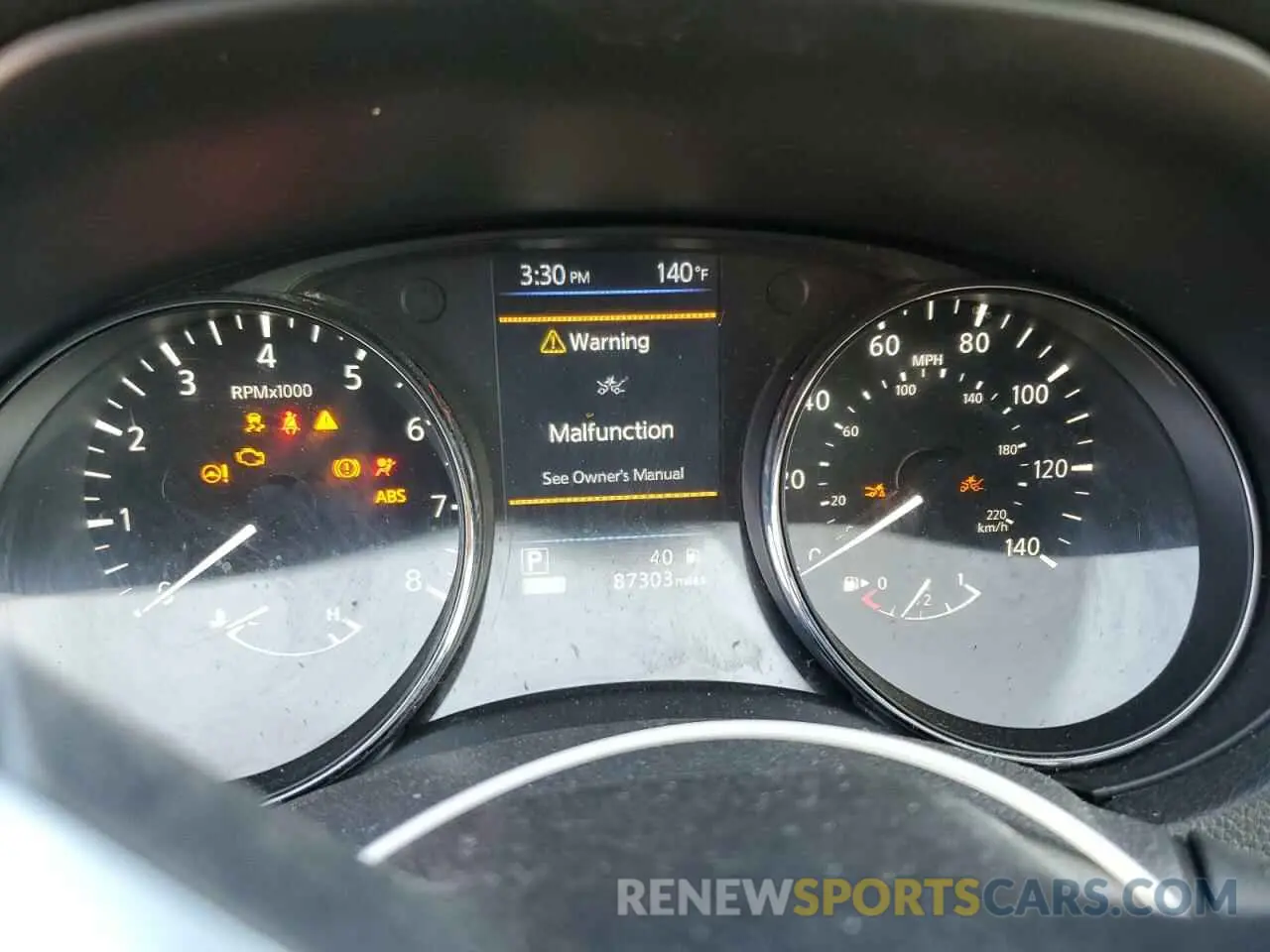 9 Photograph of a damaged car 5N1AT2MVXKC816742 NISSAN ROGUE 2019