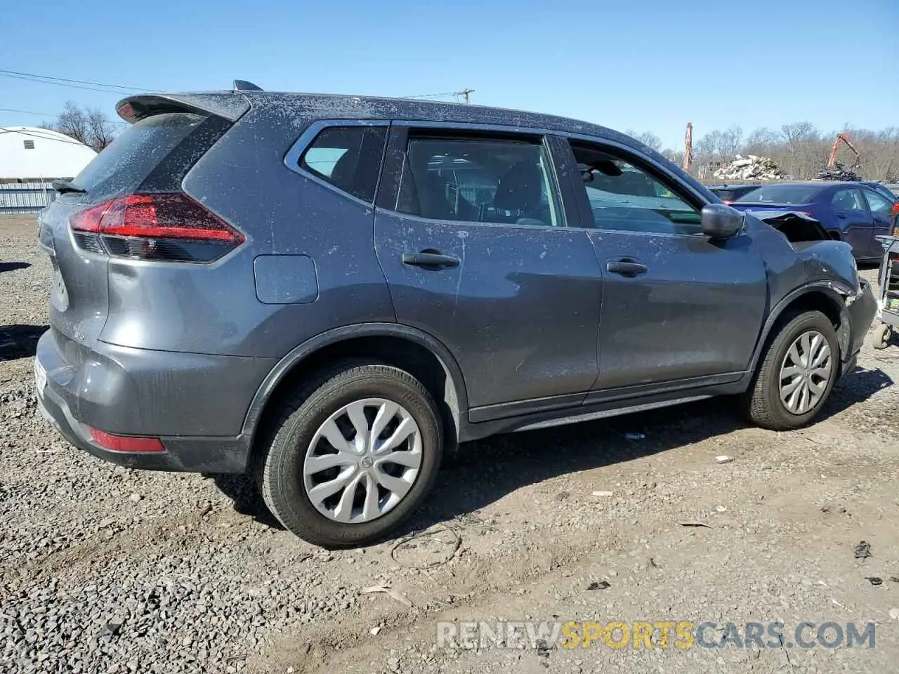 3 Photograph of a damaged car 5N1AT2MVXKC819690 NISSAN ROGUE 2019