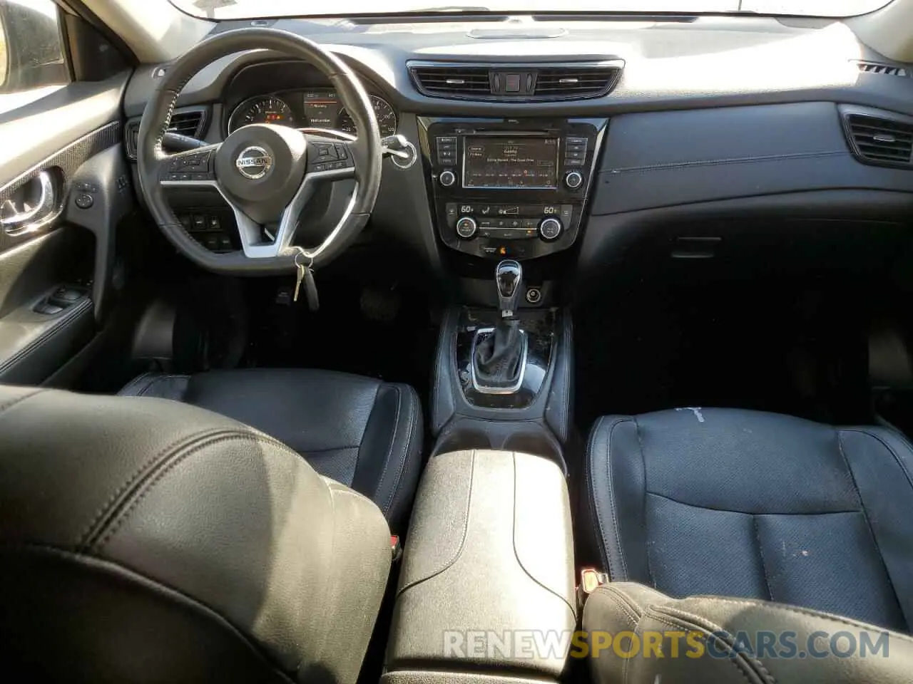 8 Photograph of a damaged car 5N1ET2MV1KC718491 NISSAN ROGUE 2019