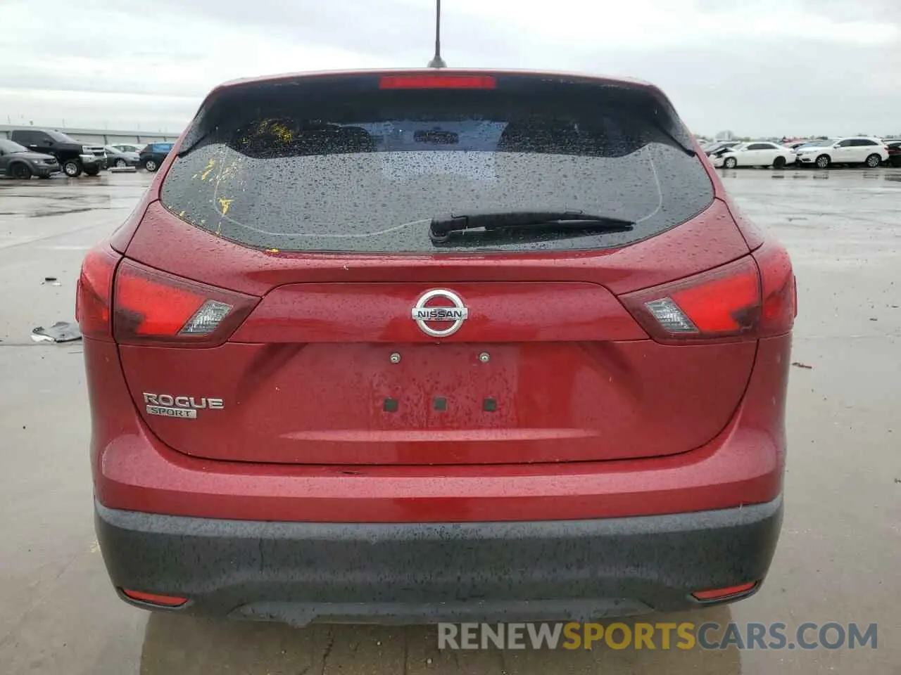 6 Photograph of a damaged car JN1BJ1CP0KW217944 NISSAN ROGUE 2019