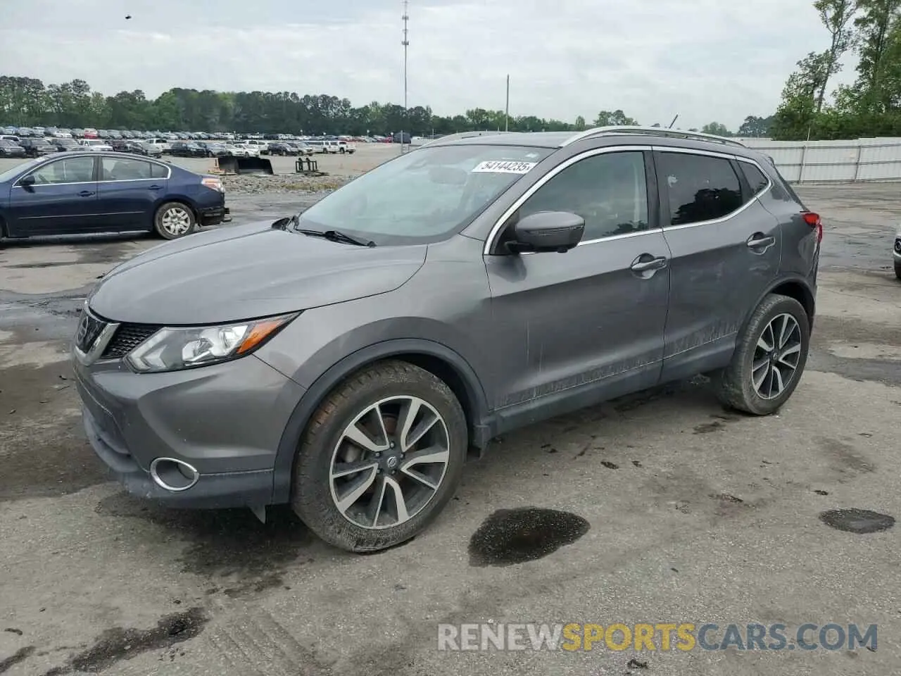 1 Photograph of a damaged car JN1BJ1CP0KW226420 NISSAN ROGUE 2019