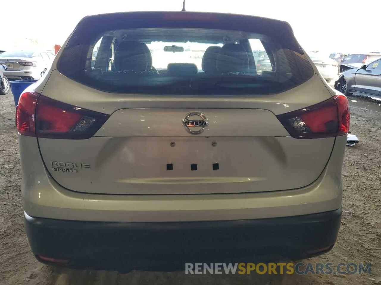 6 Photograph of a damaged car JN1BJ1CP0KW240057 NISSAN ROGUE 2019