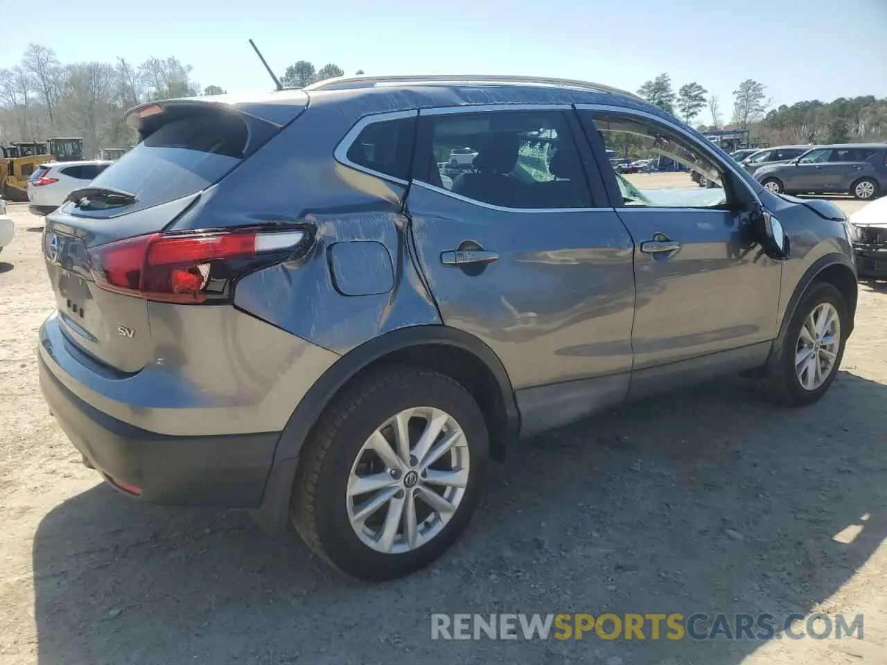 3 Photograph of a damaged car JN1BJ1CP0KW243797 NISSAN ROGUE 2019