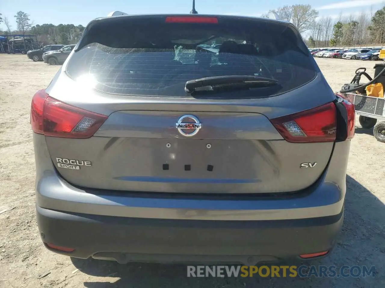 6 Photograph of a damaged car JN1BJ1CP0KW243797 NISSAN ROGUE 2019