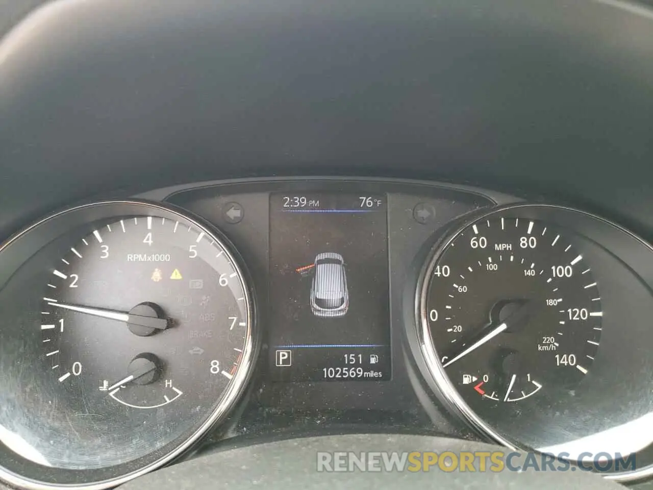9 Photograph of a damaged car JN1BJ1CP0KW244240 NISSAN ROGUE 2019