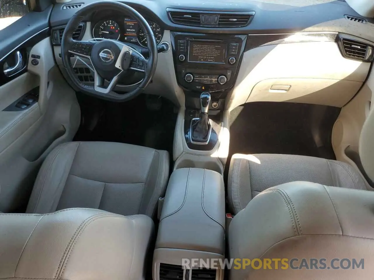 8 Photograph of a damaged car JN1BJ1CP0KW523803 NISSAN ROGUE 2019