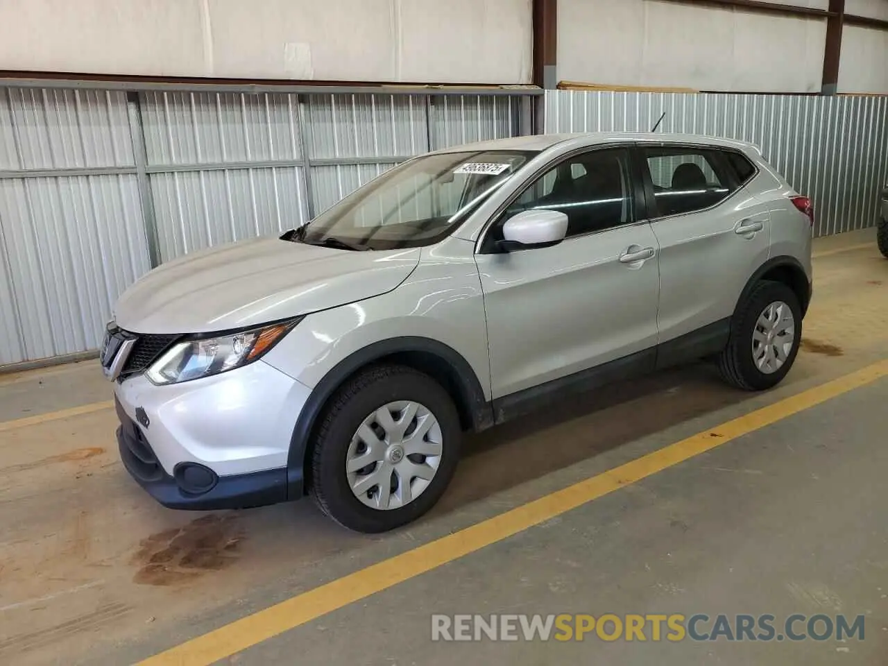 1 Photograph of a damaged car JN1BJ1CP0KW529424 NISSAN ROGUE 2019