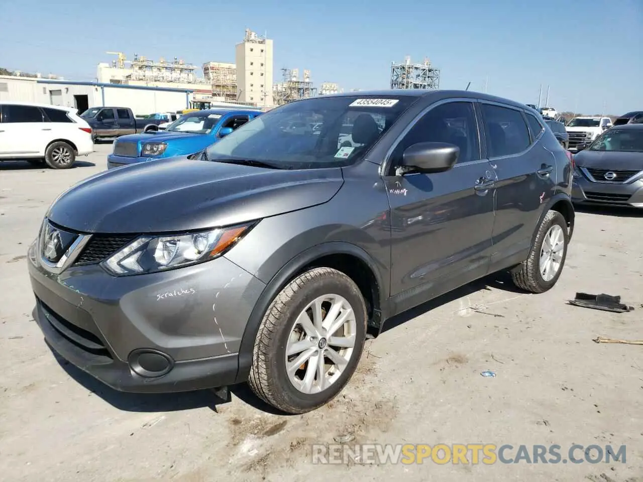 1 Photograph of a damaged car JN1BJ1CP0KW530072 NISSAN ROGUE 2019