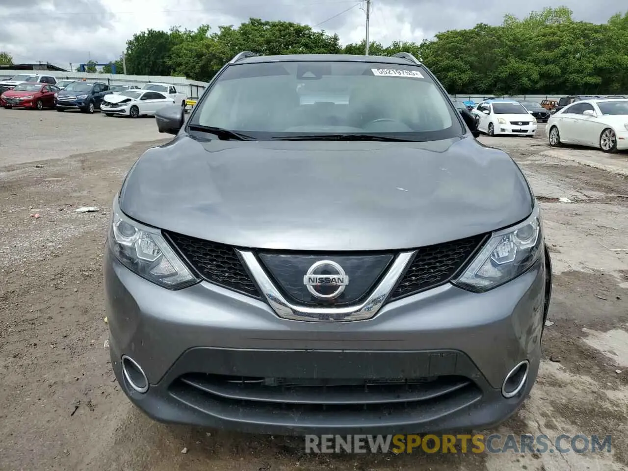 5 Photograph of a damaged car JN1BJ1CP1KW226331 NISSAN ROGUE 2019