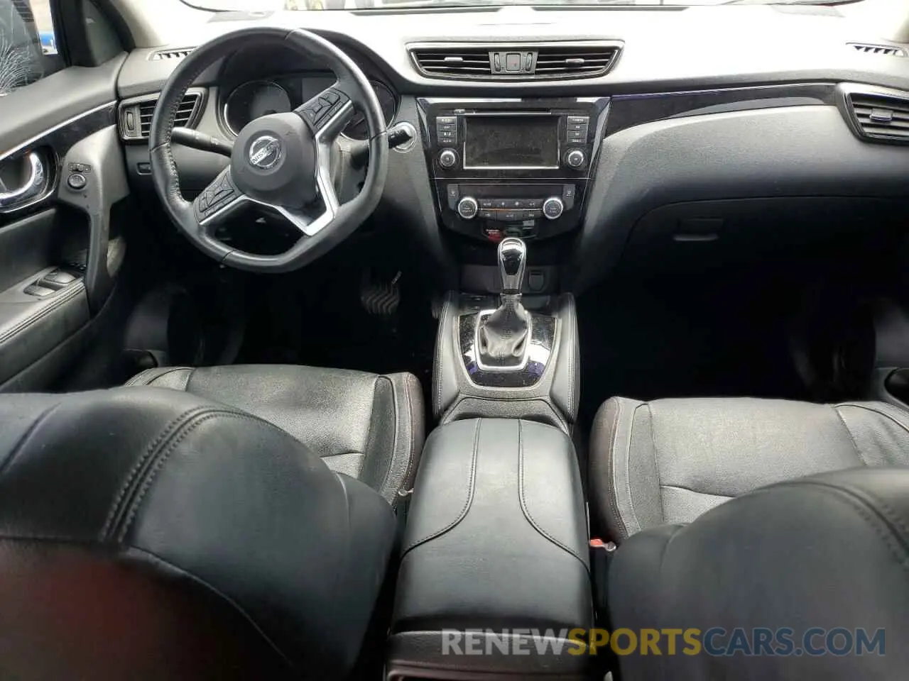 8 Photograph of a damaged car JN1BJ1CP1KW226331 NISSAN ROGUE 2019