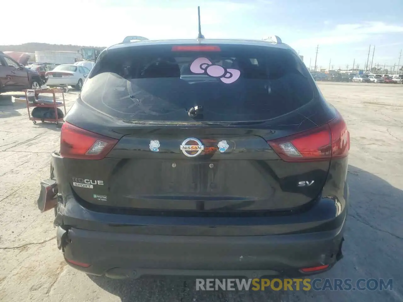 6 Photograph of a damaged car JN1BJ1CP1KW233442 NISSAN ROGUE 2019