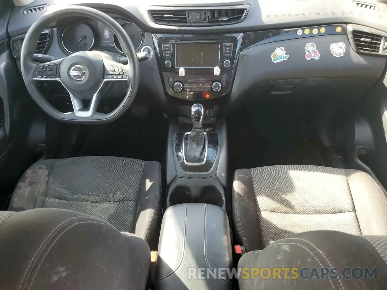 8 Photograph of a damaged car JN1BJ1CP1KW233442 NISSAN ROGUE 2019