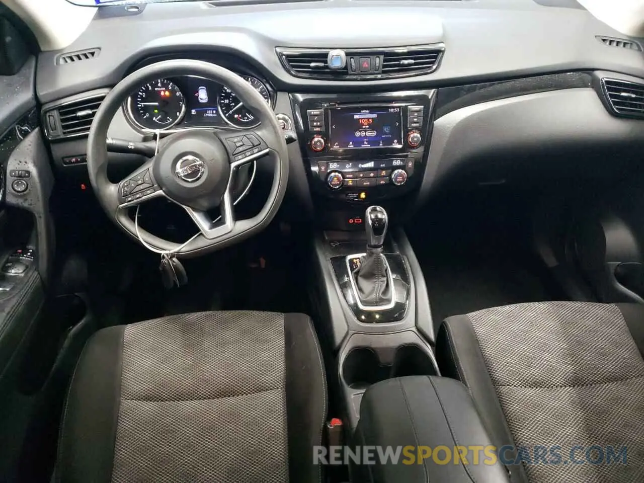 8 Photograph of a damaged car JN1BJ1CP1KW234364 NISSAN ROGUE 2019