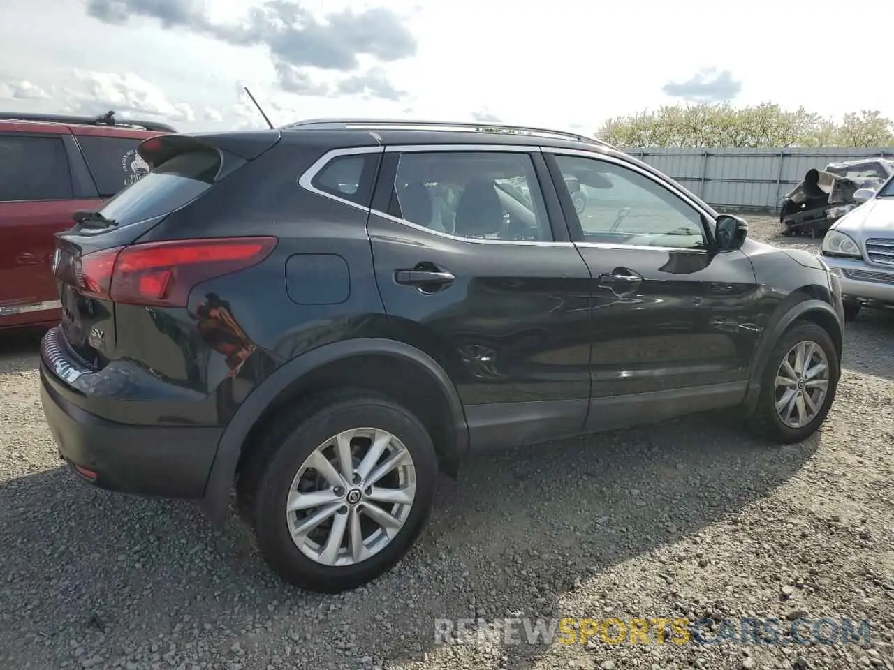 3 Photograph of a damaged car JN1BJ1CP1KW522479 NISSAN ROGUE 2019