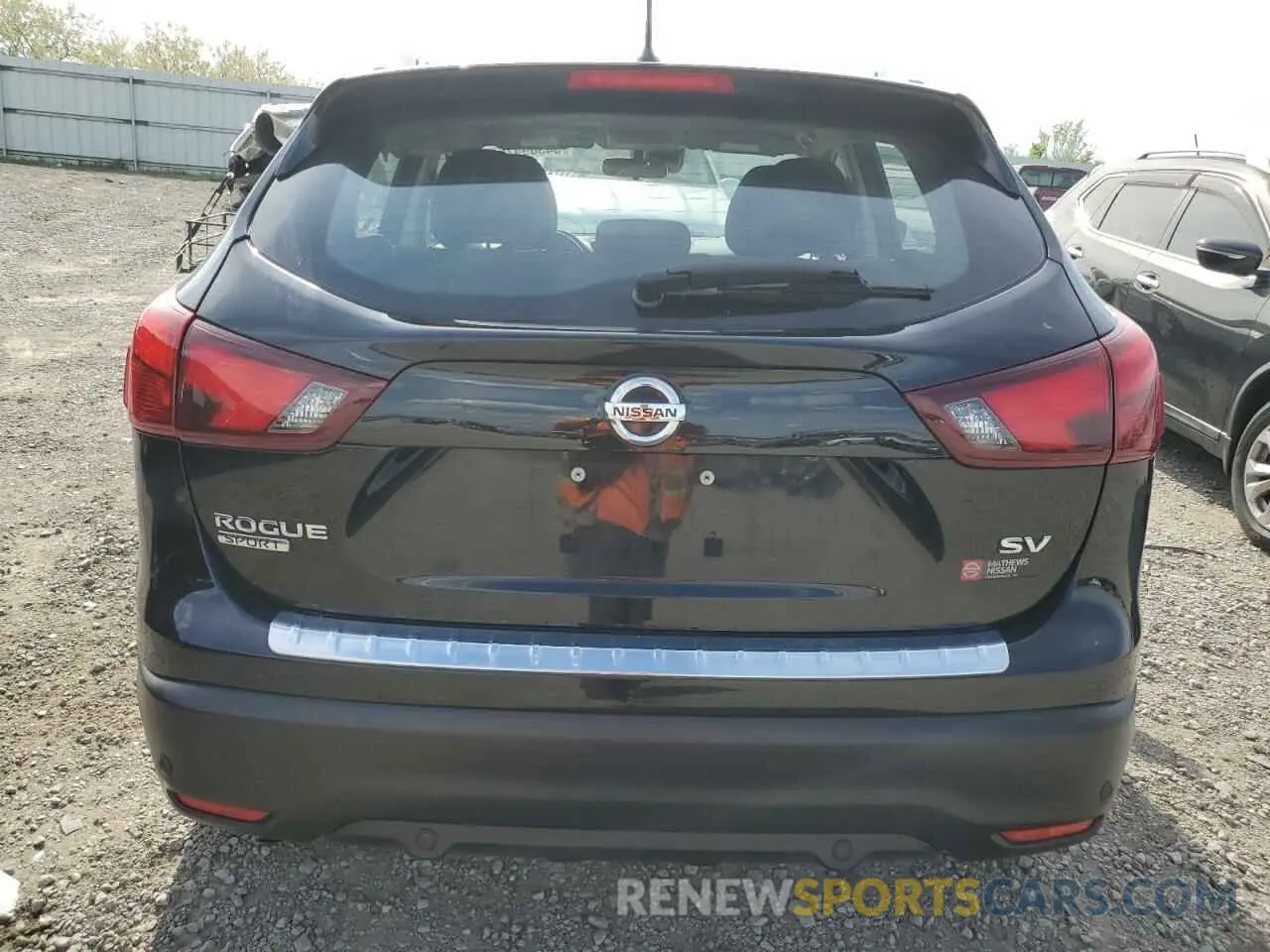 6 Photograph of a damaged car JN1BJ1CP1KW522479 NISSAN ROGUE 2019