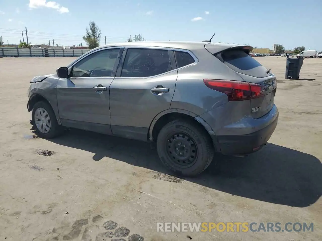 2 Photograph of a damaged car JN1BJ1CP2KW239833 NISSAN ROGUE 2019
